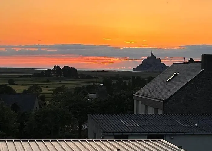 Maison 5 P, Face Mont St Michel